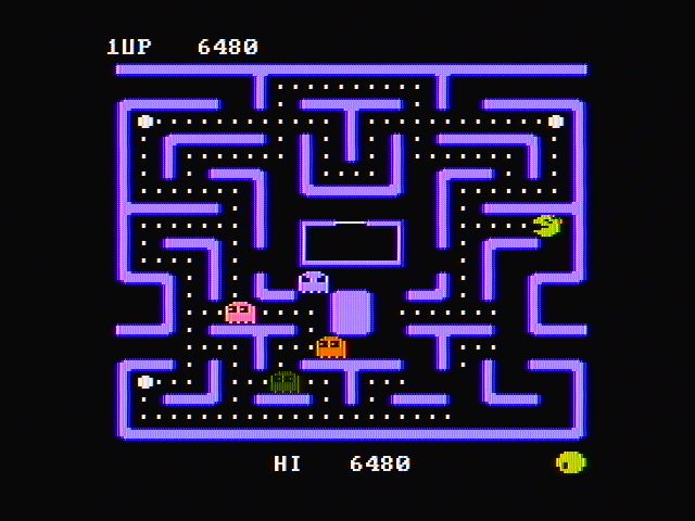 Gameplay of Ms. Pac-Man