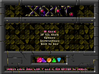 Title screen of Xixit