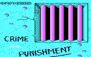 Title screen of Crime and Punishment