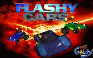 Title screen of Turbo Flashy Cars