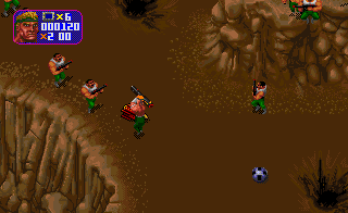 Gameplay of Total Carnage