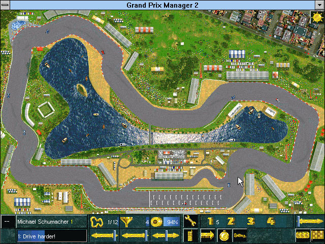 Gameplay of Grand Prix Manager 2