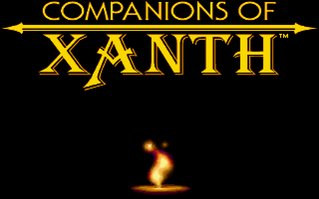 Title screen of Companions of Xanth