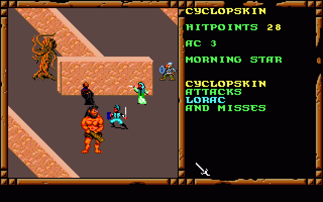 Gameplay of Treasures of the Savage Frontier