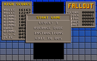 Title screen of Fallout (1990)