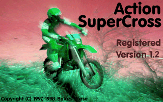 Title screen of Action SuperCross