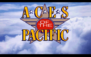 Title screen of Aces of the Pacific