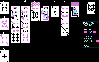 Gameplay of Solitare