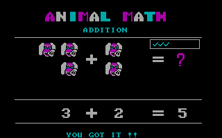 Gameplay of Animal Math