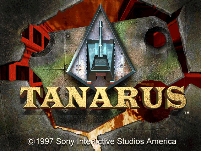 Title screen of Tanarus