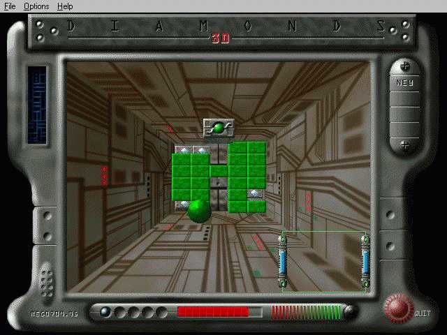 Gameplay of Diamonds 3D