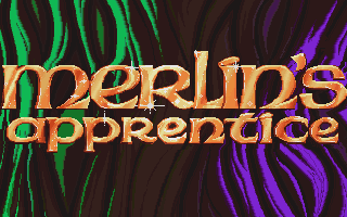 Title screen of Merlin's Apprentice