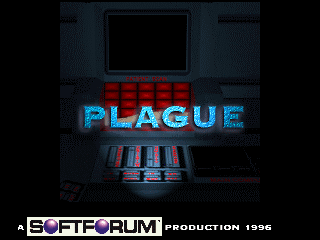 Title screen of Plague: Maze of the Mind