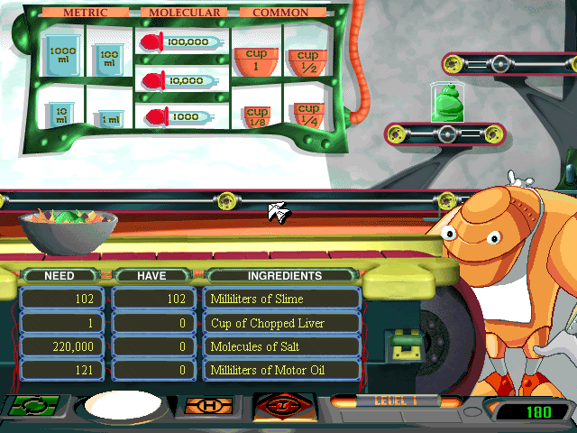 Gameplay of JumpStart Adventures 3rd Grade: Mystery Mountain