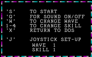 Title screen of Invaders