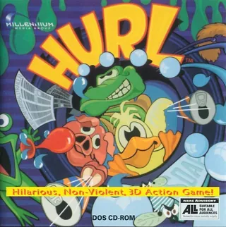 Box front of H.U.R.L., United States