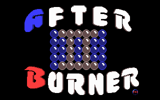 Title screen of After Burner
