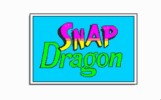 Title screen of Snap Dragon