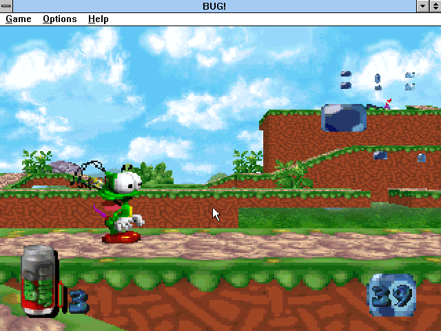 Gameplay of Bug!