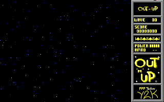 Title screen of Out 'M' Up