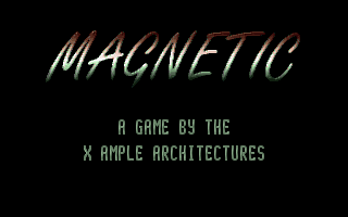 Title screen of Magnetic
