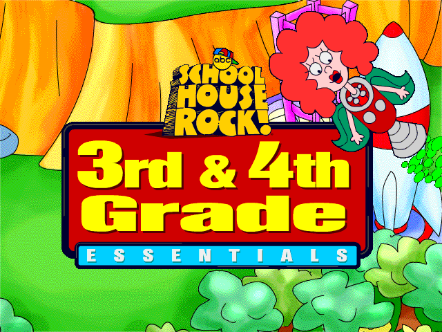 Title screen of Schoolhouse Rock!: 3rd & 4th Grade