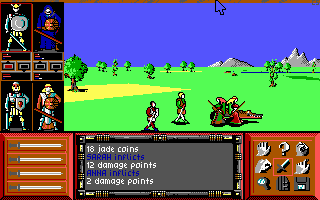 Gameplay of Drakkhen