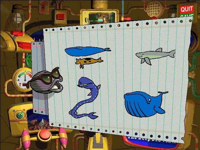 Gameplay of Scholastic's The Magic School Bus Explores the Ocean
