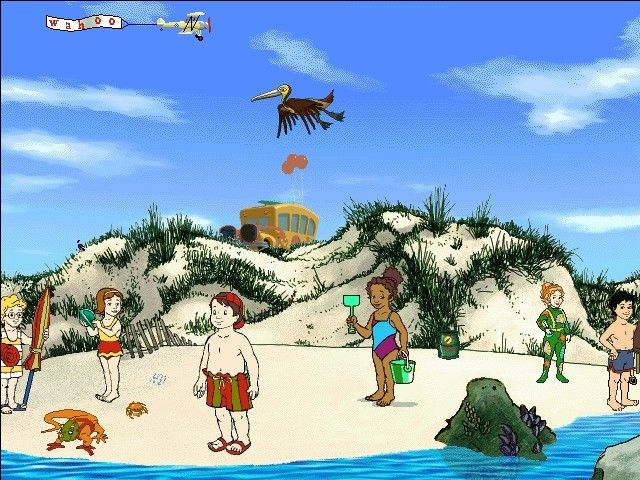 Gameplay of Scholastic's The Magic School Bus Explores the Ocean