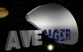 Title screen of Avenger