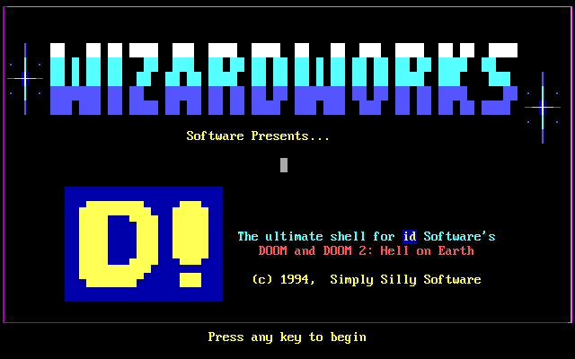 Title screen of D!Zone 150