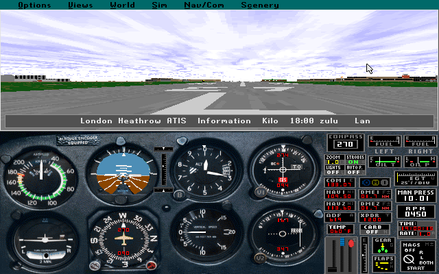 Gameplay of Perfect Flight Deluxe: Great Britain