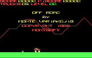 Title screen of Offroad