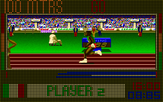 Gameplay of The Carl Lewis Challenge