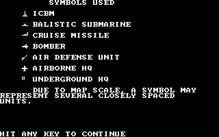 Gameplay of Global Thermonuclear War (1985)