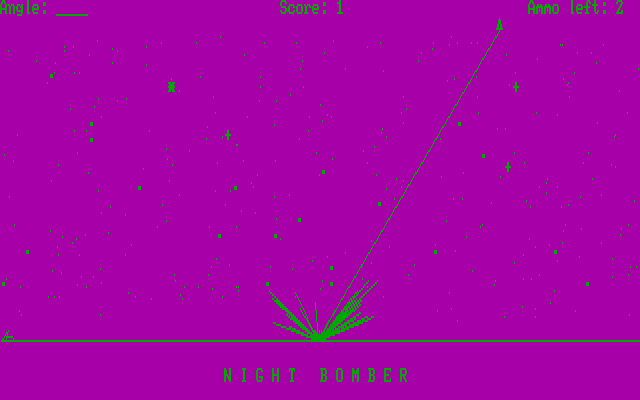 Gameplay of Night Bomber