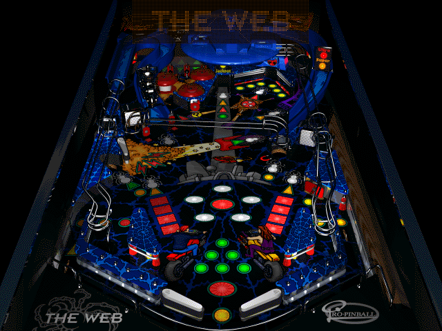 Gameplay of Pro Pinball: The Web