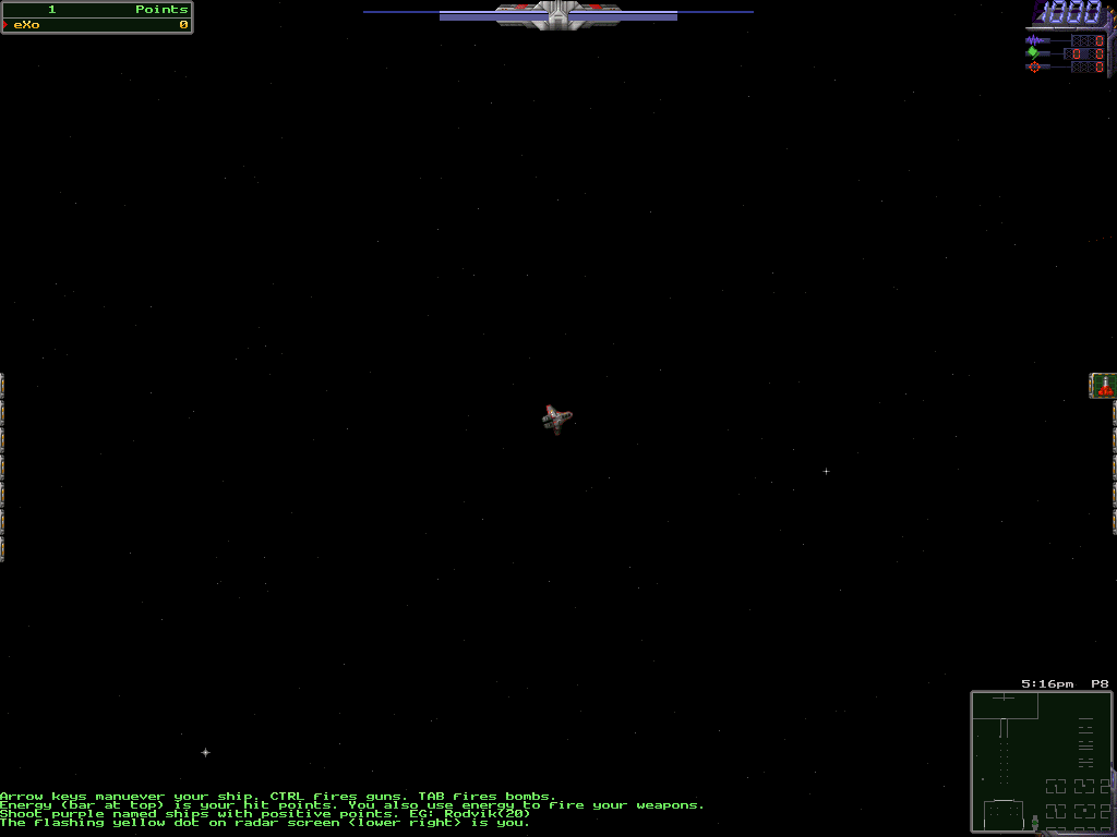 Gameplay of Subspace