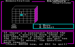 Gameplay of Crypto Cube