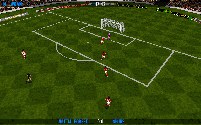Gameplay of Actua Soccer: Club Edition