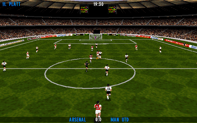 Gameplay of Actua Soccer: Club Edition
