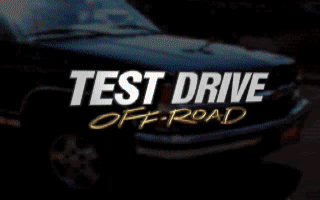 Title screen of Test Drive: Off-Road