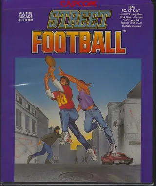 Box front of Street Football