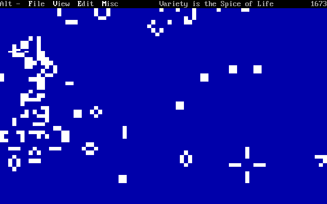 Gameplay of Conway's Game of Life