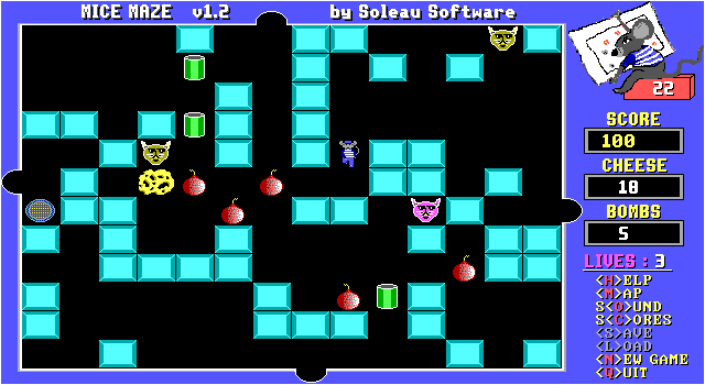 Gameplay of Mice Maze