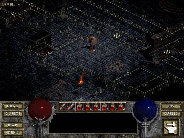 Gameplay of Diablo