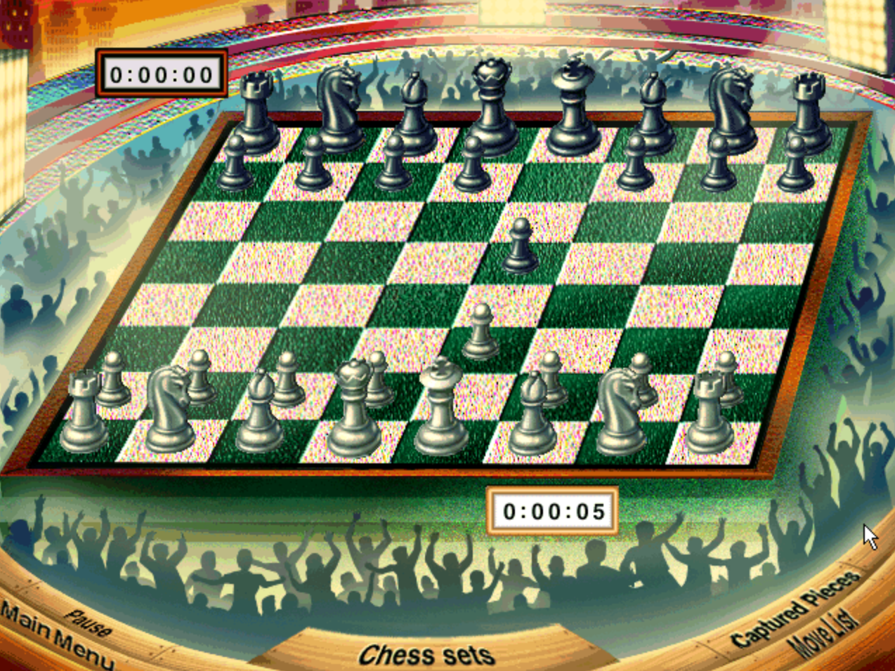 Gameplay of Maurice Ashley Teaches Chess
