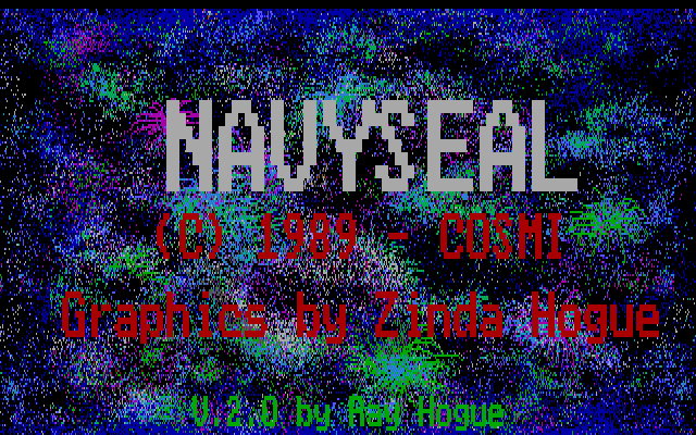 Title screen of Navy Seal