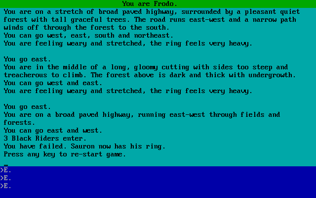 Gameplay of Fellowship of the Ring, The: Part 2