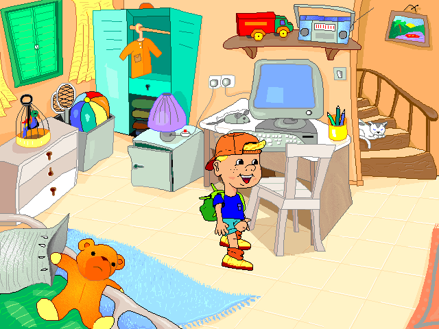 Gameplay of The Adventures of Busy Billy